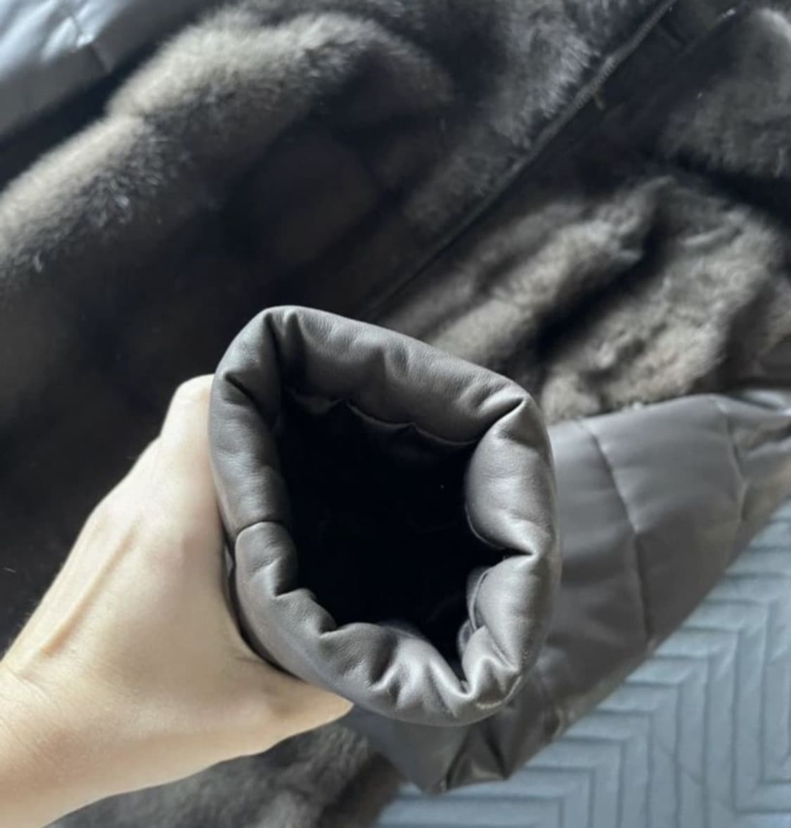 로로 피아나 재킷(램스킨/베이비 캐시미어/밍크 퍼)40 사이즈-해외발송 상품이미지5