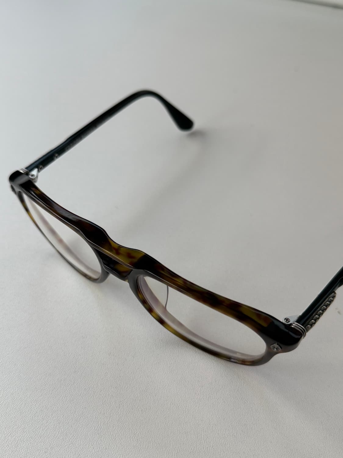 크롬하츠 지퍼 다크 톨토이즈 블랙 안경 상품이미지8