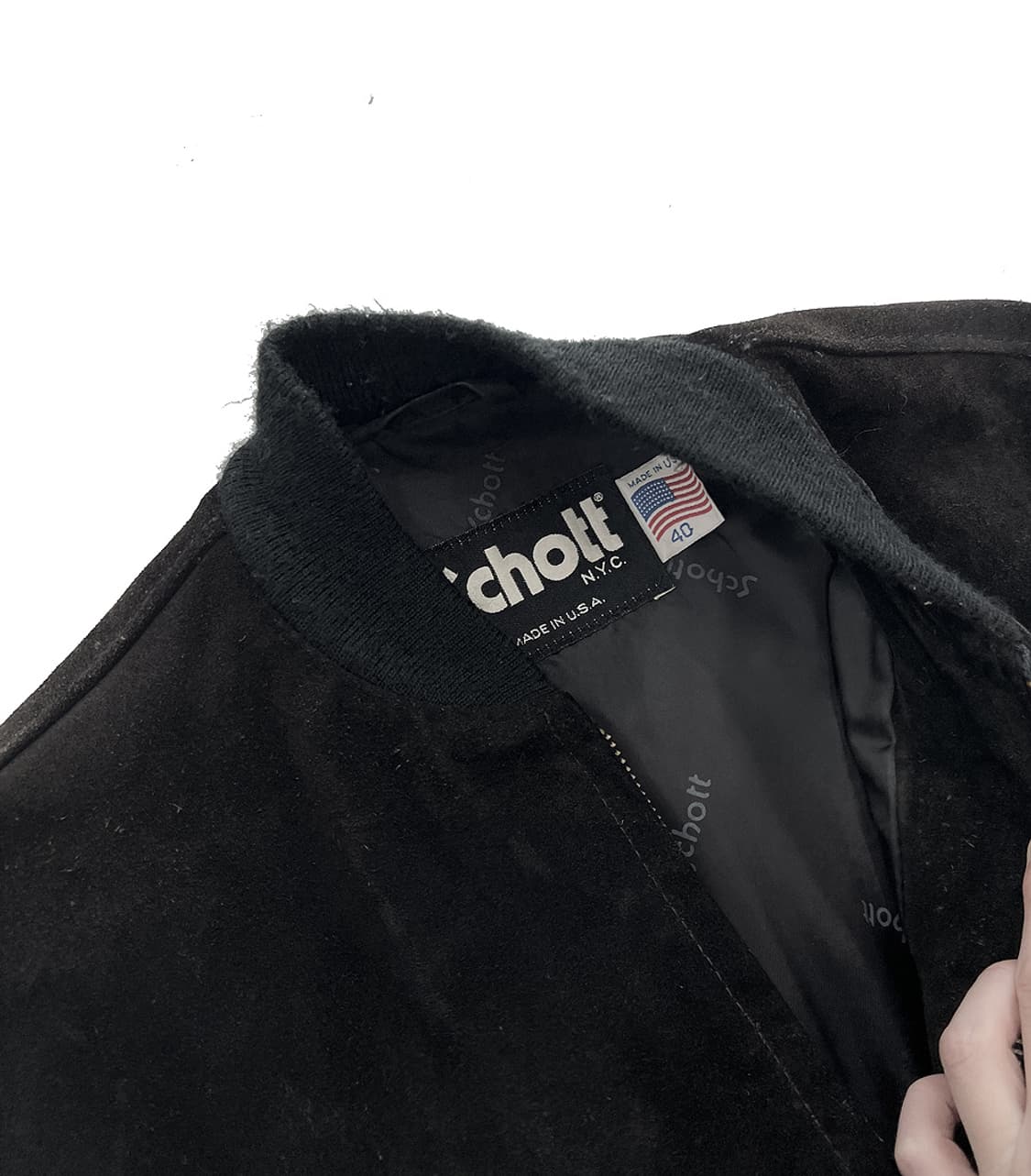 쇼트 스웨이드 자켓 상품이미지6