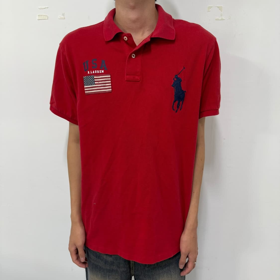 폴로 랄프로렌 USA 빅포니 카라티  상품이미지3