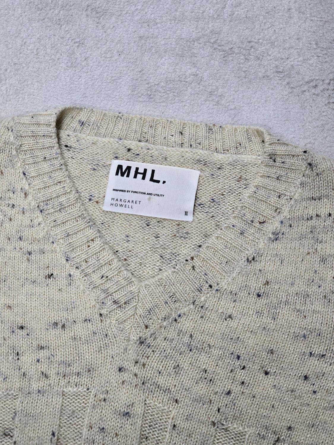 MHL. 마가렛호웰 울 브이넥 니트 상품이미지3