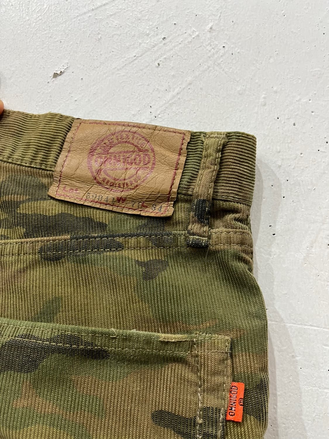 Omnigod 옴니갓 밀리터리 코듀로이 팬츠 Made in JAPAN 상품이미지2