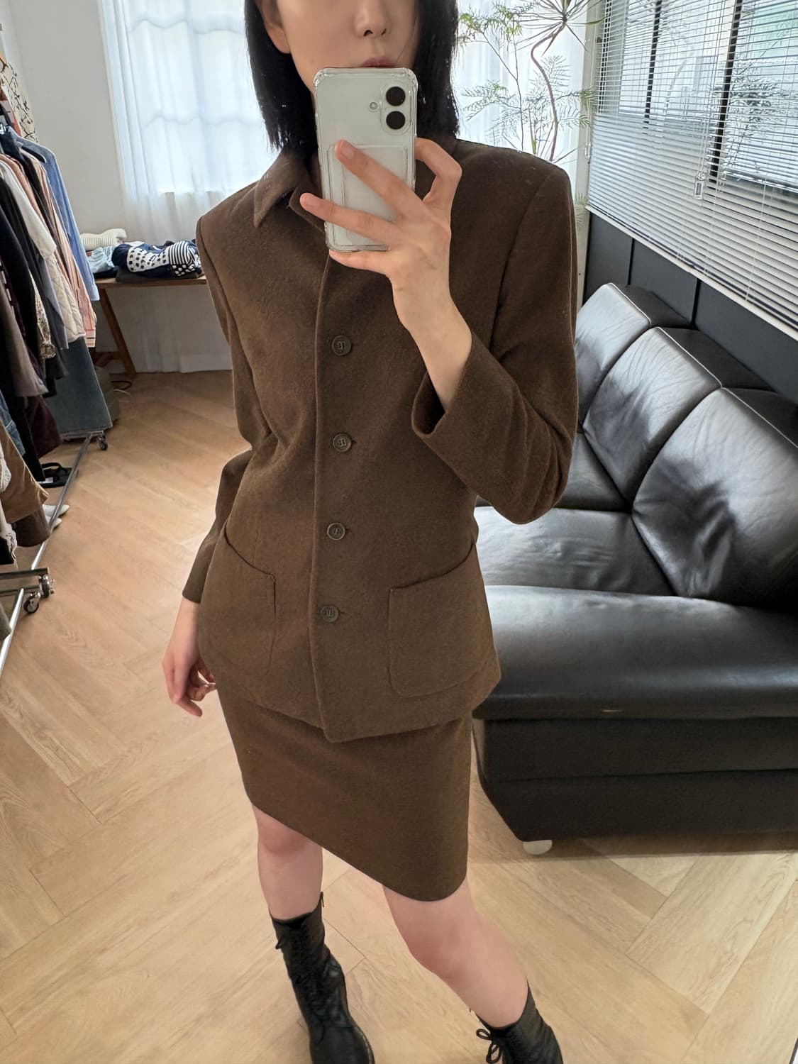 질샌더 캐시미어 셋업  상품이미지6