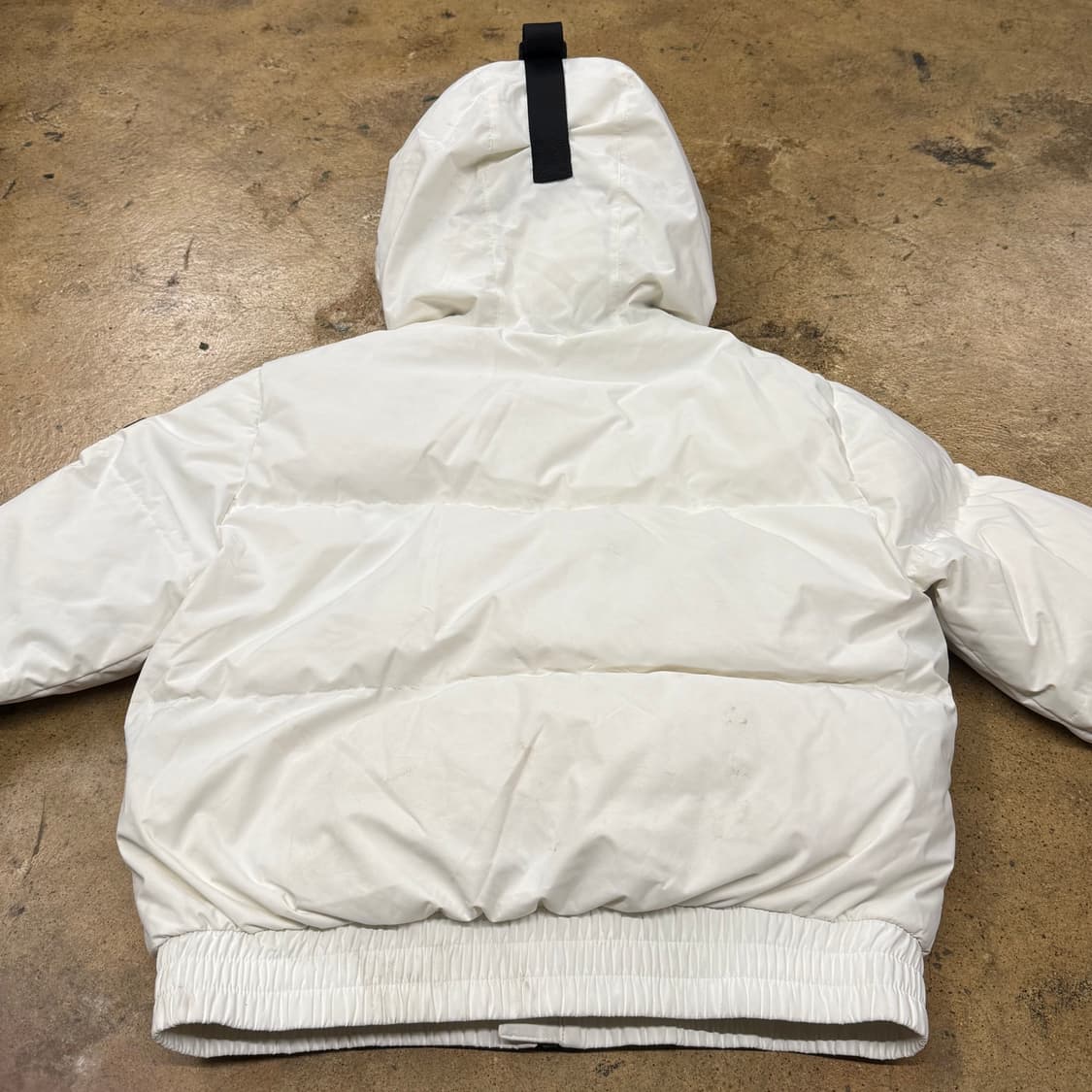 [정품/XS] 내셔널지오그래픽 화이트 푸퍼 패딩 점퍼 b19 상품이미지4