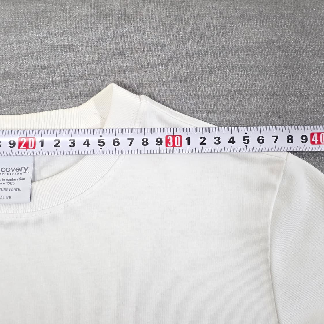 90 디스커버리 화이트 반팔 티셔츠 상품이미지6