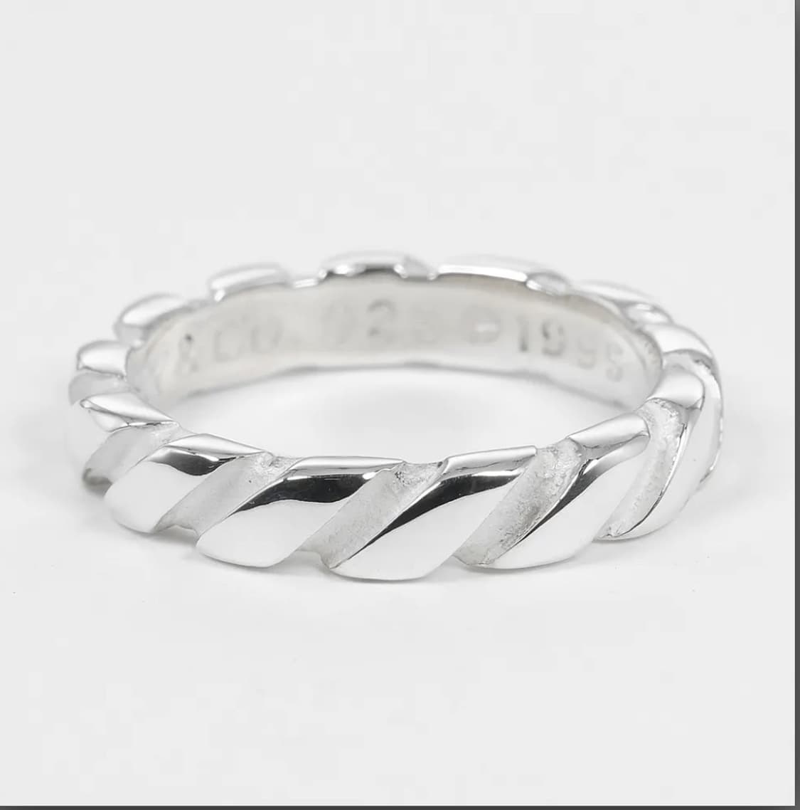 티파니앤코 실버 트위스트 반지 7호 상품이미지1