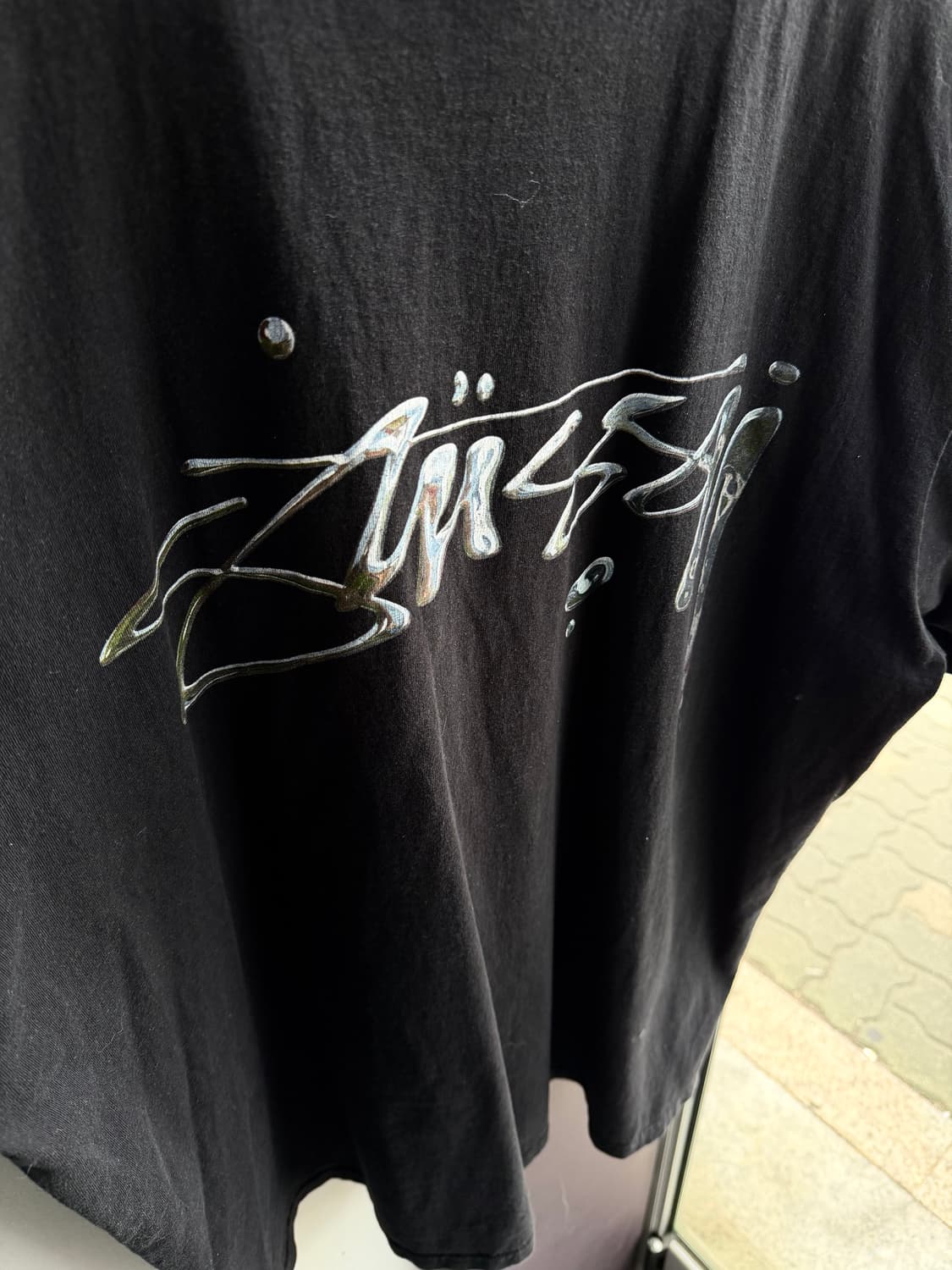 XXL/ 스투시 머큐리 블랙 반팔 상품이미지8