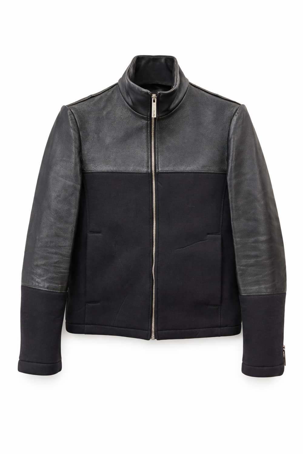 Jehee Sheen 재희신 배색 레더 자켓 48 상품이미지1