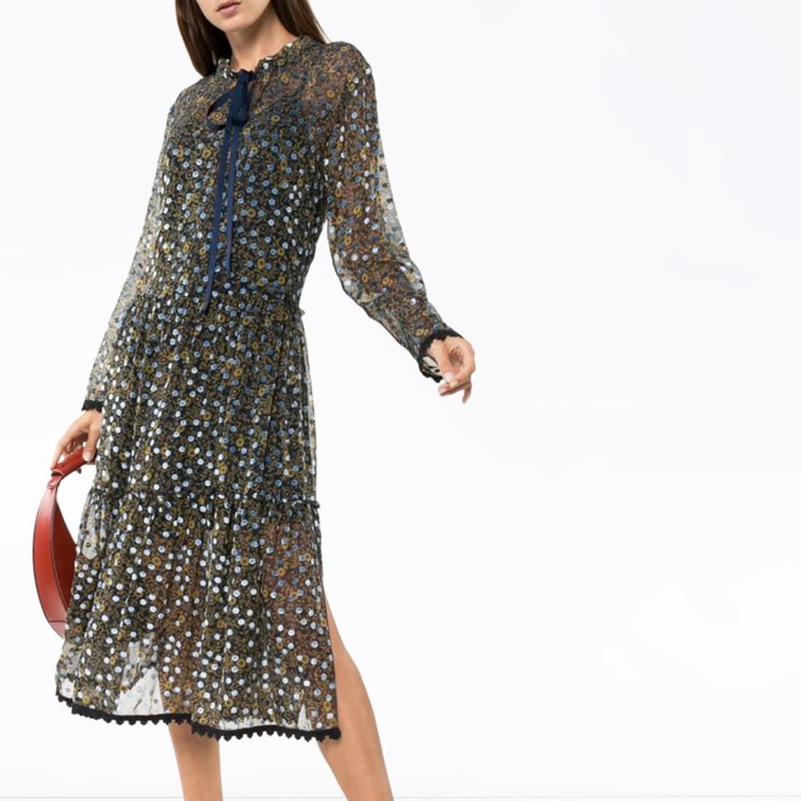 씨바이끌로에(See by Chloe) 실크원피스 55-66 새상품 상품이미지7