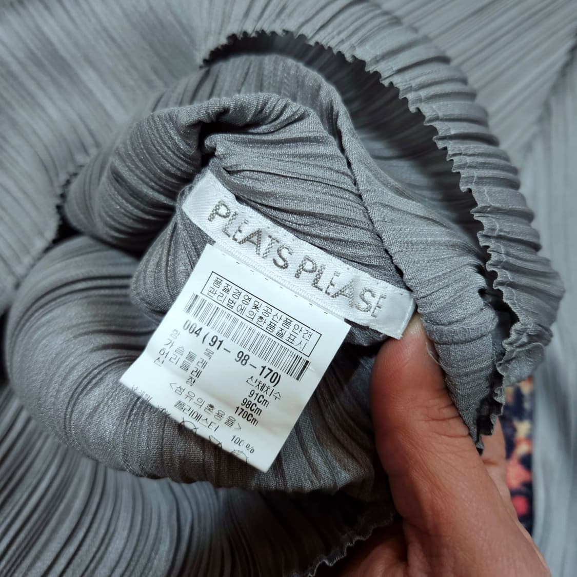  (국내매장) 플리츠플리즈 7부 라운드넥 셔츠 상품이미지6