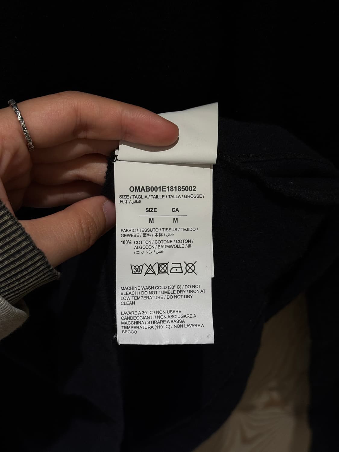 오프화이트 3d라인 애로우 맨투맨  상품이미지9