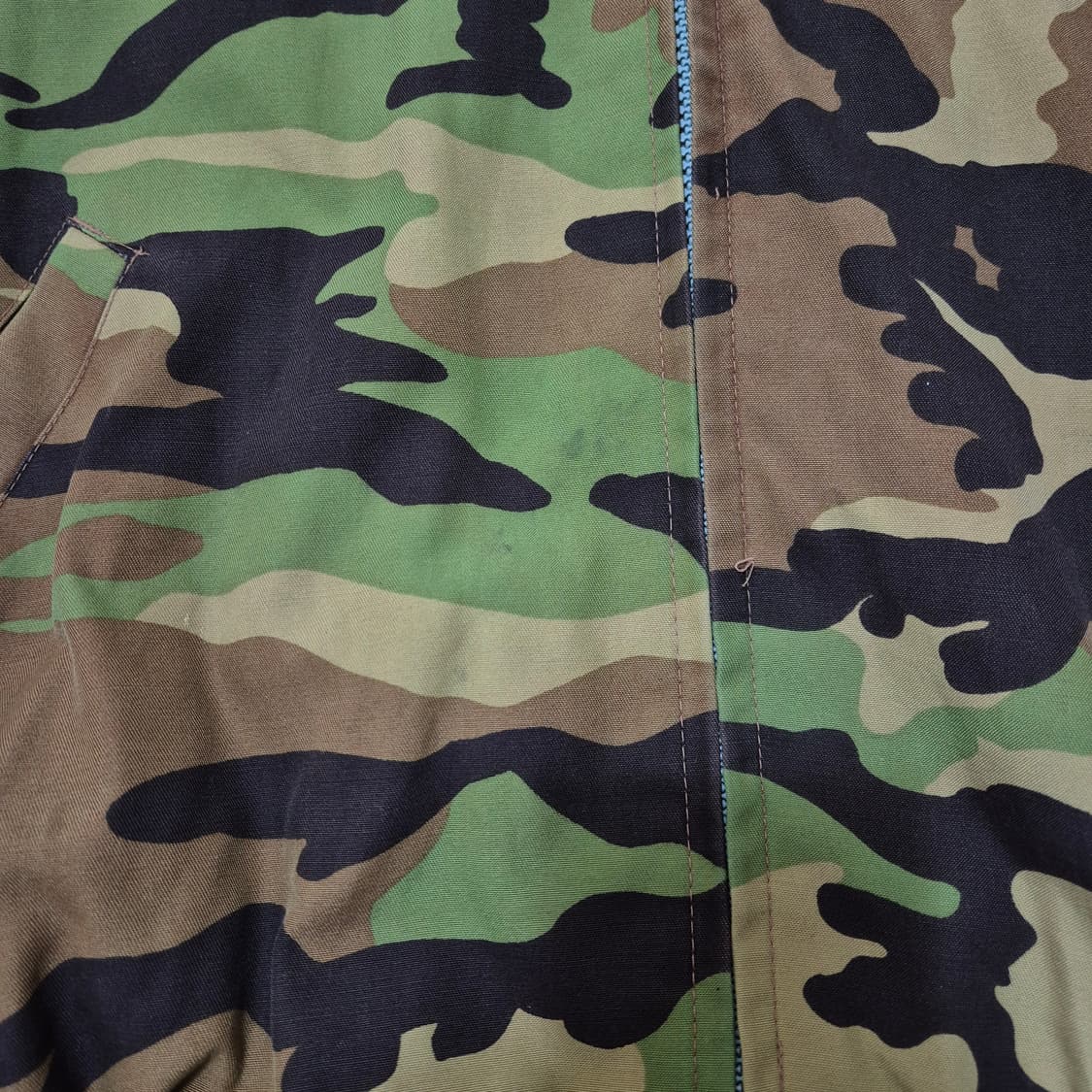 앤틱스태틱 밀리터리 카모플라쥬 MA-1 항공점퍼 L(100) 상품이미지4