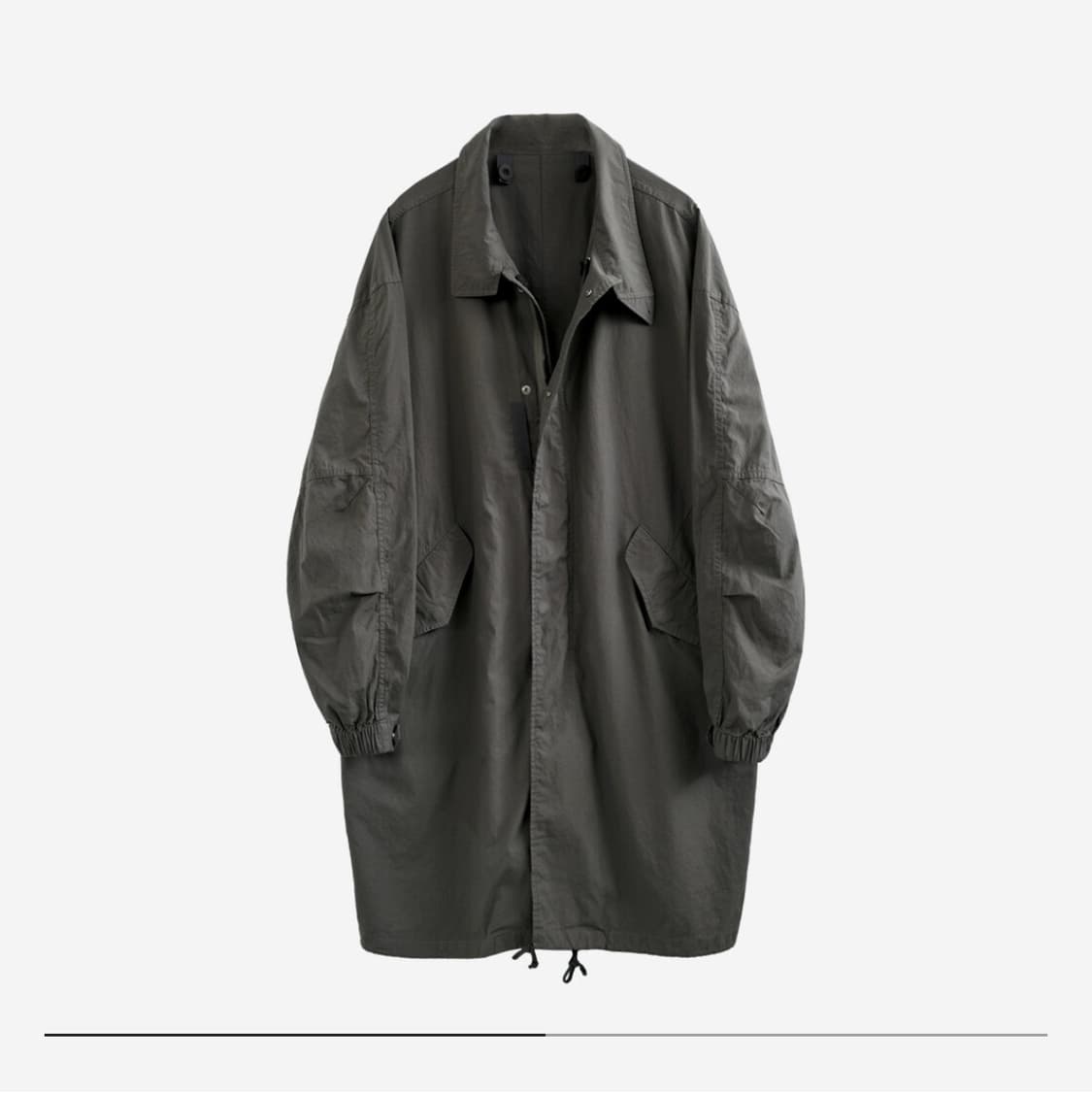 폴리테루 델 파카 올리브 그레이 상품이미지1