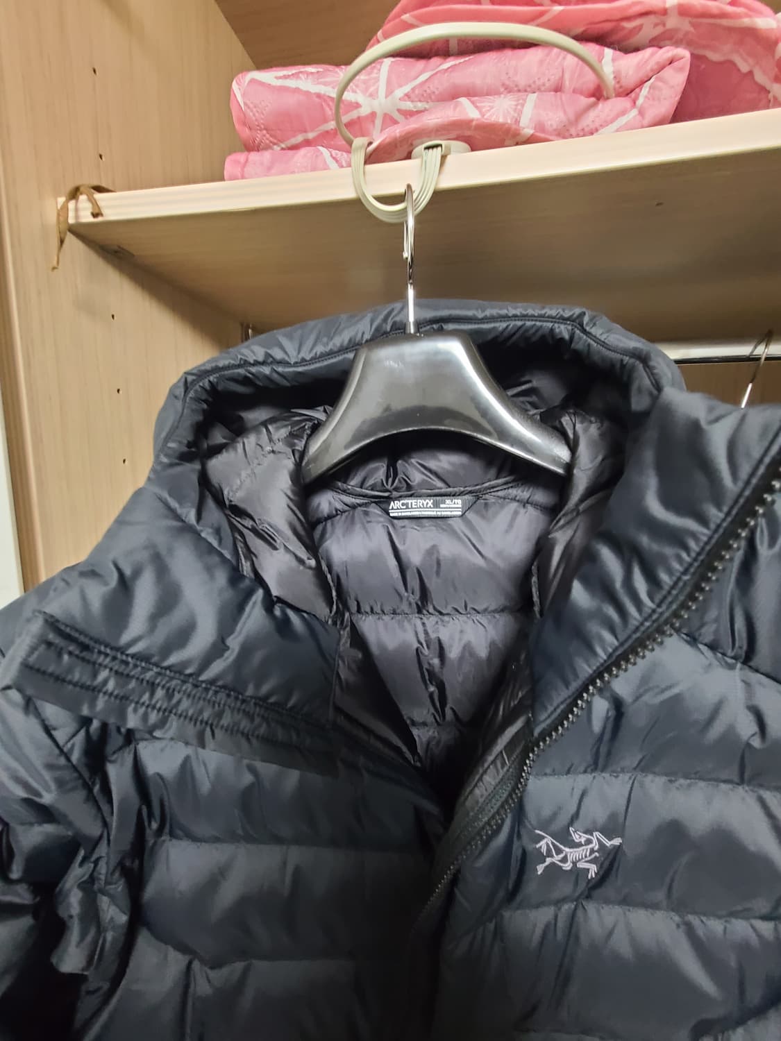 아크테릭스 토륨 후디 블랙 xl 1회착 상품이미지6