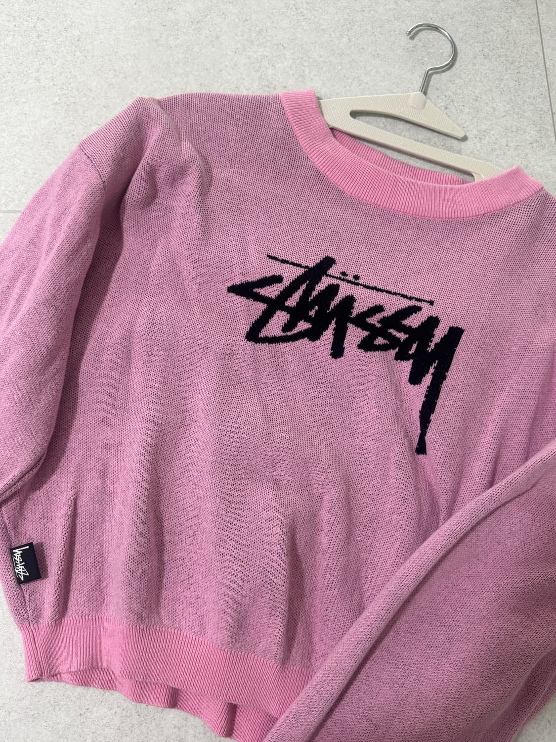 스투시 크롭 니트  상품이미지1