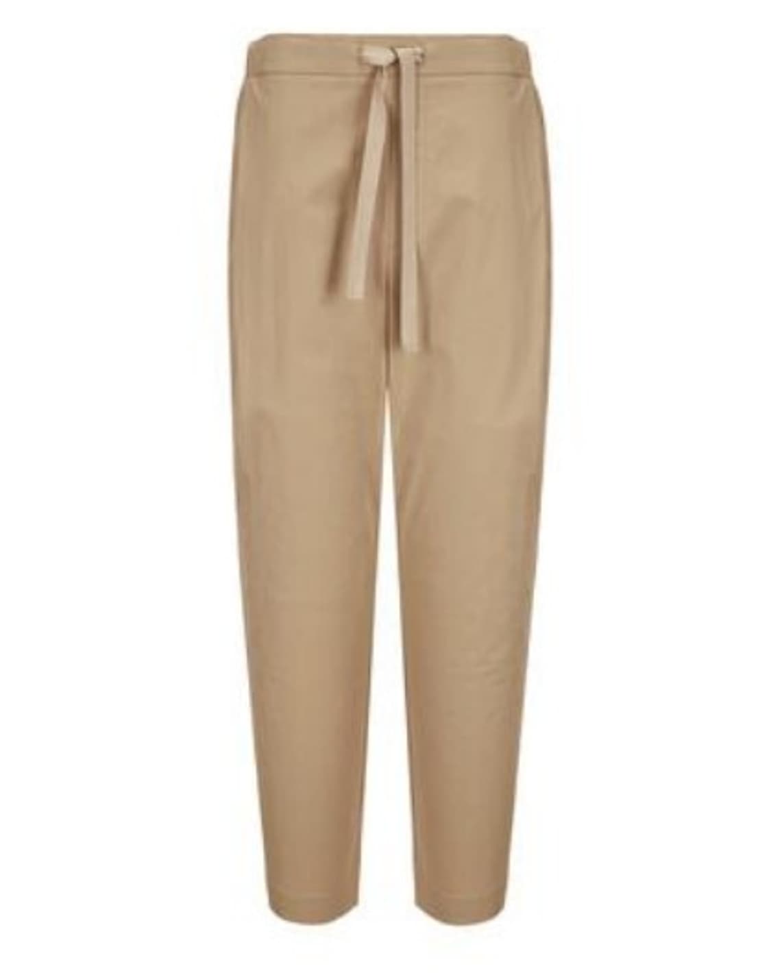 일꼬르소 원턱 밴딩 베이지 스트링 팬츠  상품이미지1