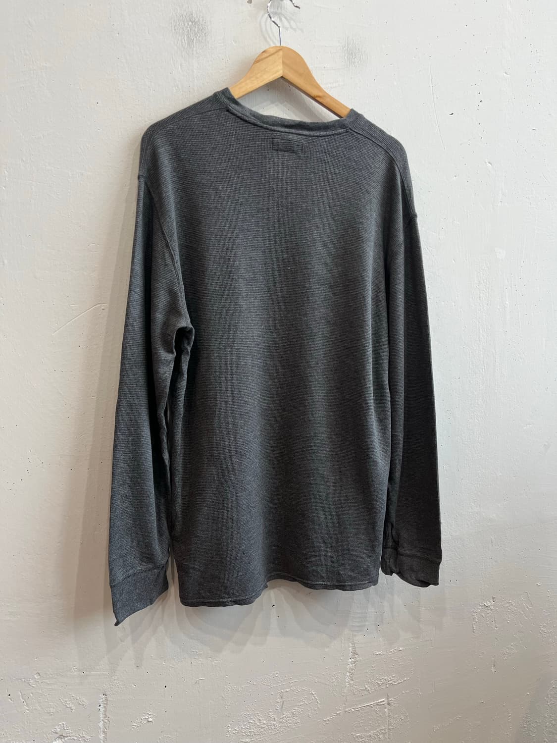 폴로랄프로렌 와플 롱슬리브 그레이 XL 상품이미지3