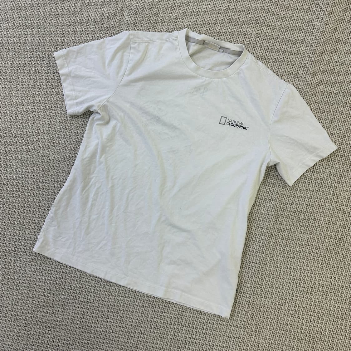 M 내셔널지오그래픽 기본 라운드 반팔 0415D 상품이미지1