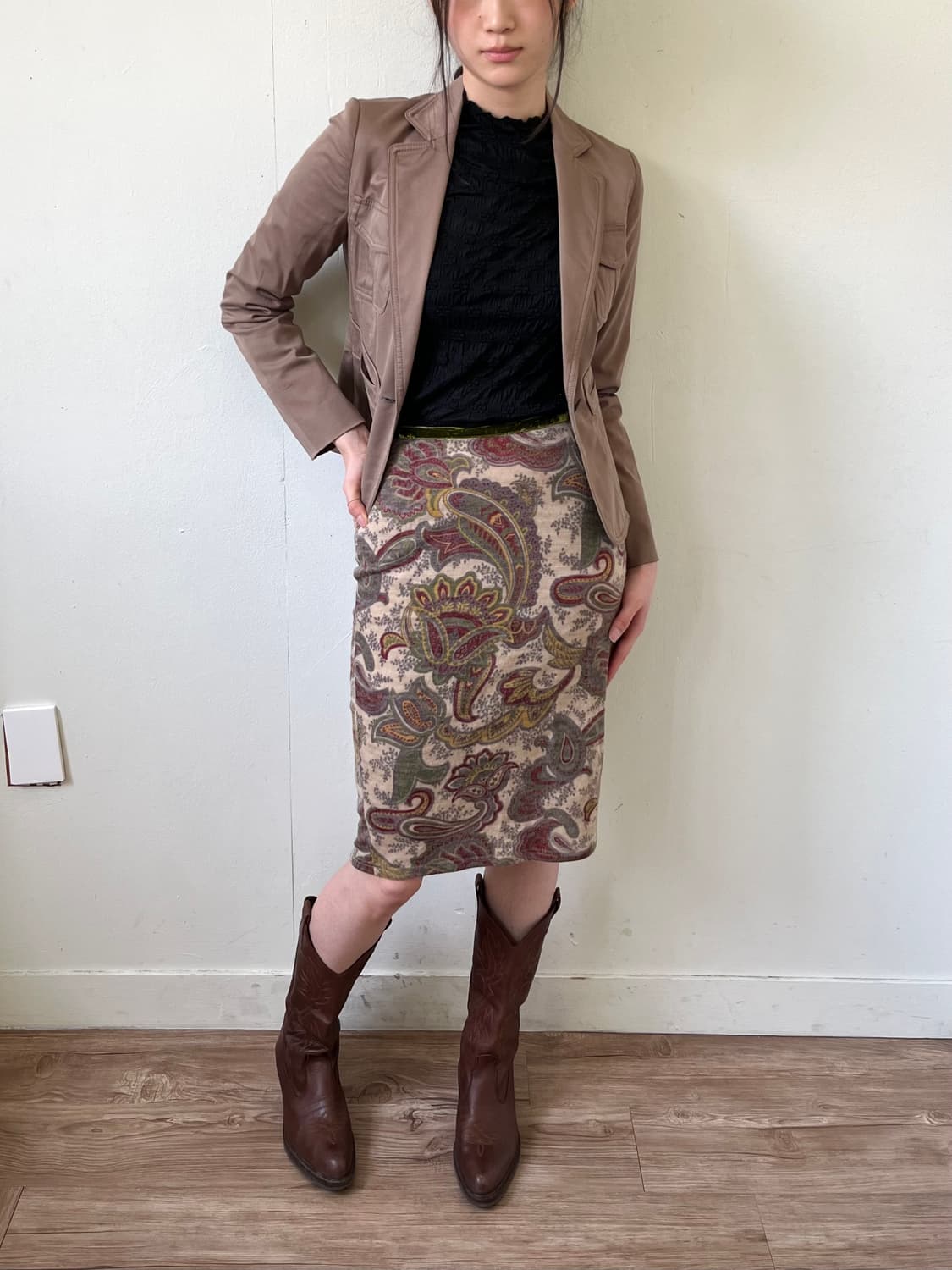 MAYSON GREY 애쉬브라운 자켓 상품이미지7