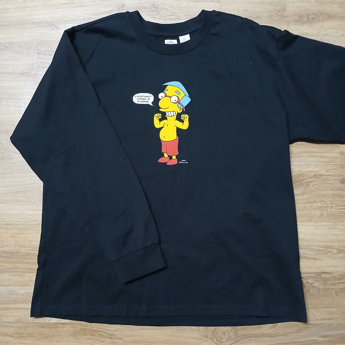 LEVIS 리바이스 심슨 콜라보 오버핏 롱 슬리브 긴팔티 상품이미지6