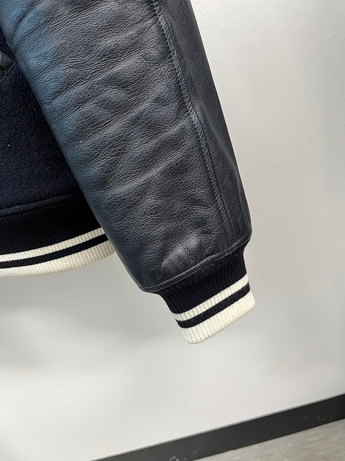 95) 아페세 레더 테디자켓  상품이미지4