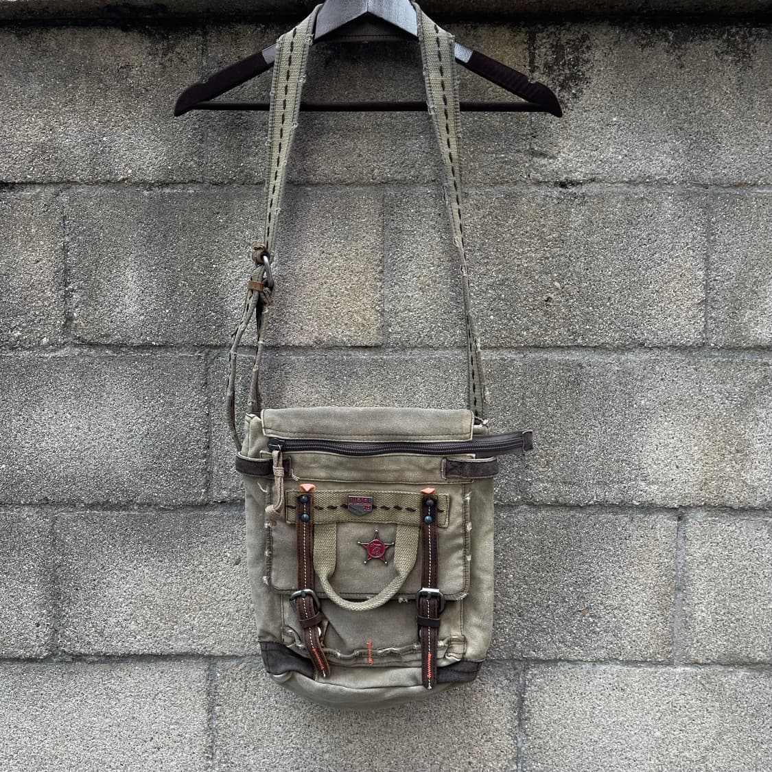 [OS] DIESEL 빈티지 밀리터리 크로스백 님여 상품이미지1