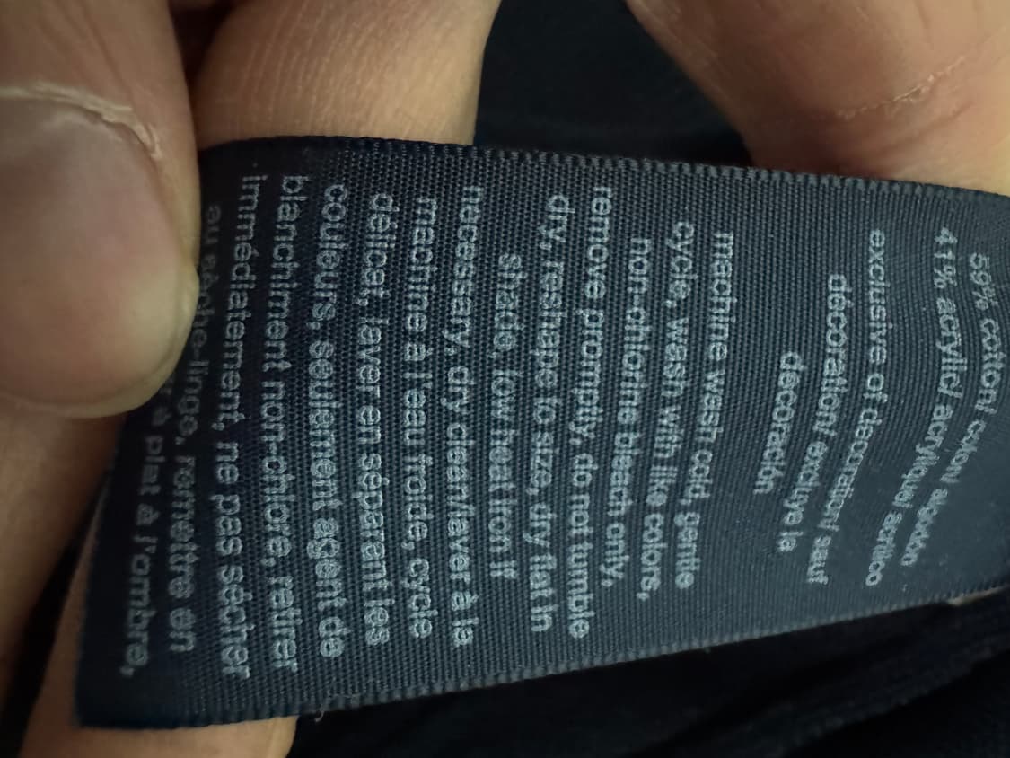 희귀!! 여성 타미힐피거 더블 하트 코튼 크롭 니트 S 상품이미지5