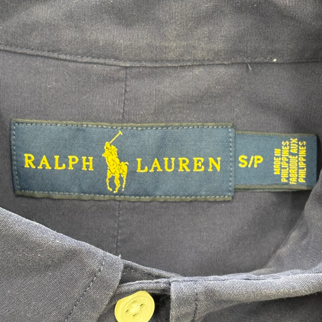 S 폴로랄프로렌 네이비 코튼셔츠 상품이미지4