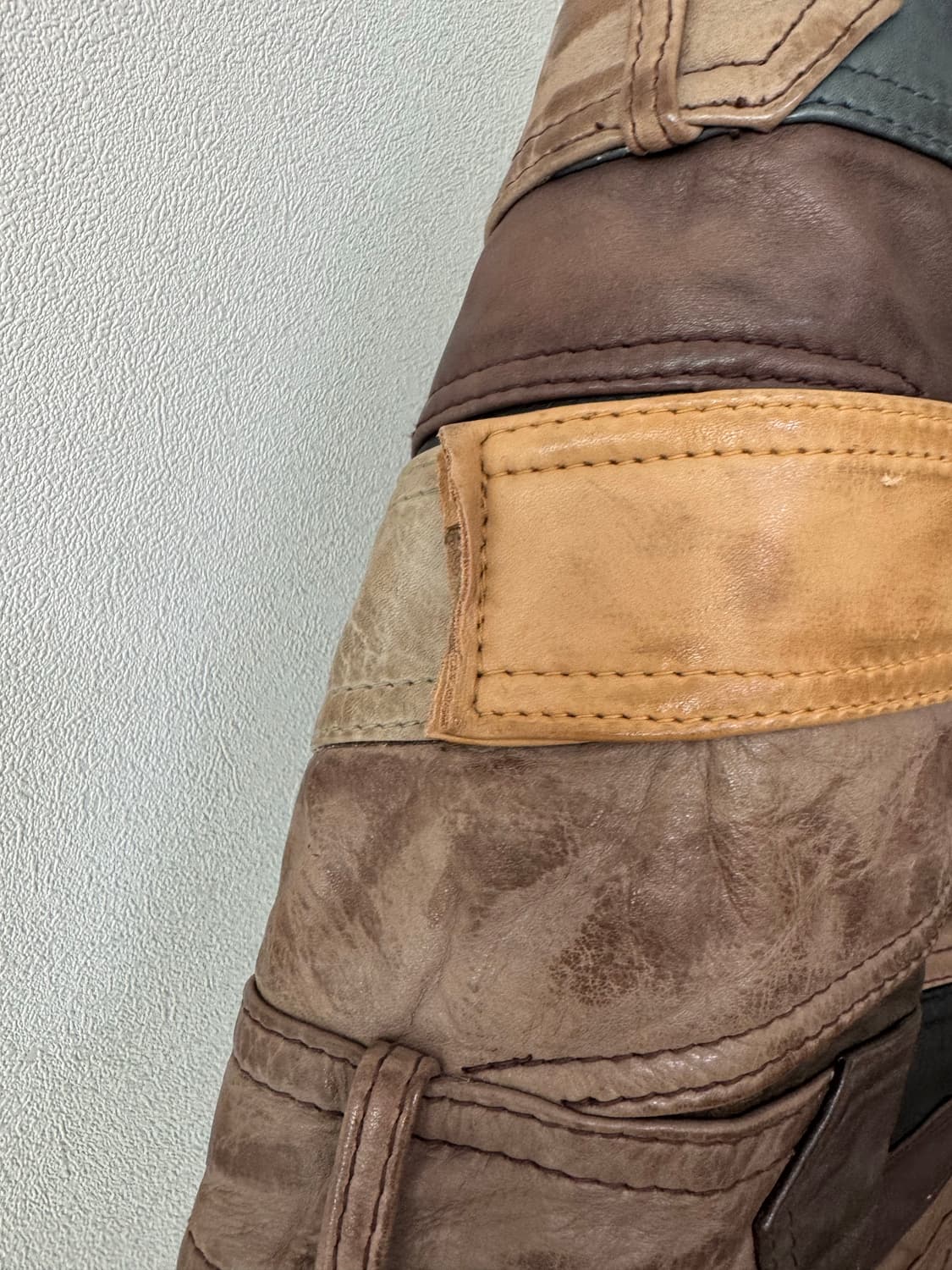 H&M Margiela 벨트 가죽 자켓 상품이미지5