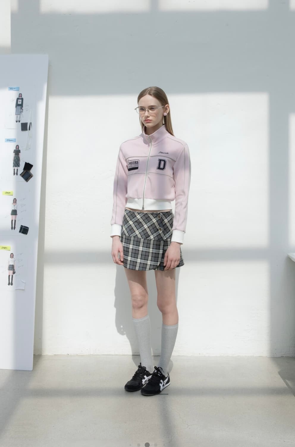 디망쉬 트랙탑 핑크 상품이미지7