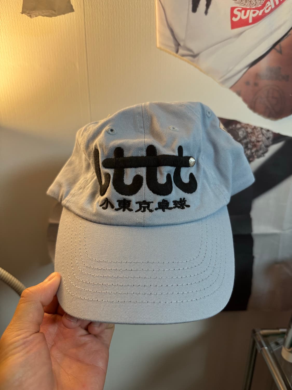 리틀도쿄테이블테니스클럽 LTTT 볼캡 스카이블루 상품이미지1