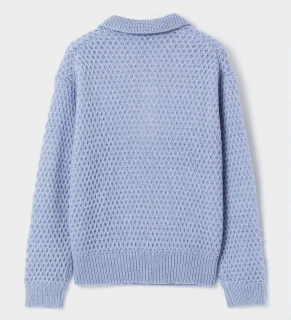 (새상품) 르마드 아란울 pk니트 스카이 2사이즈 상품이미지5