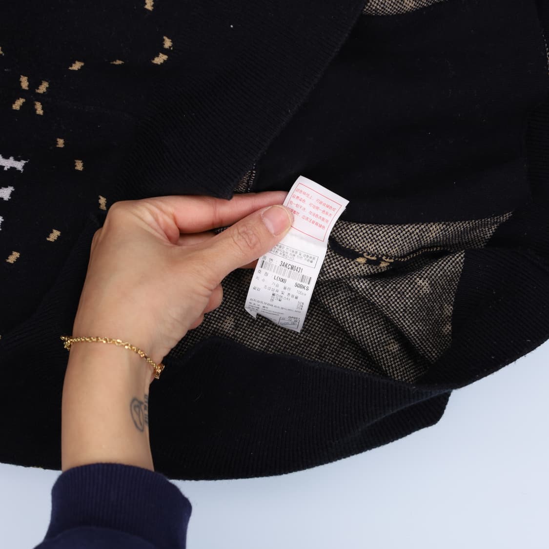 [L] MLB 다이아 모노그램 가디건 0119H1 상품이미지4