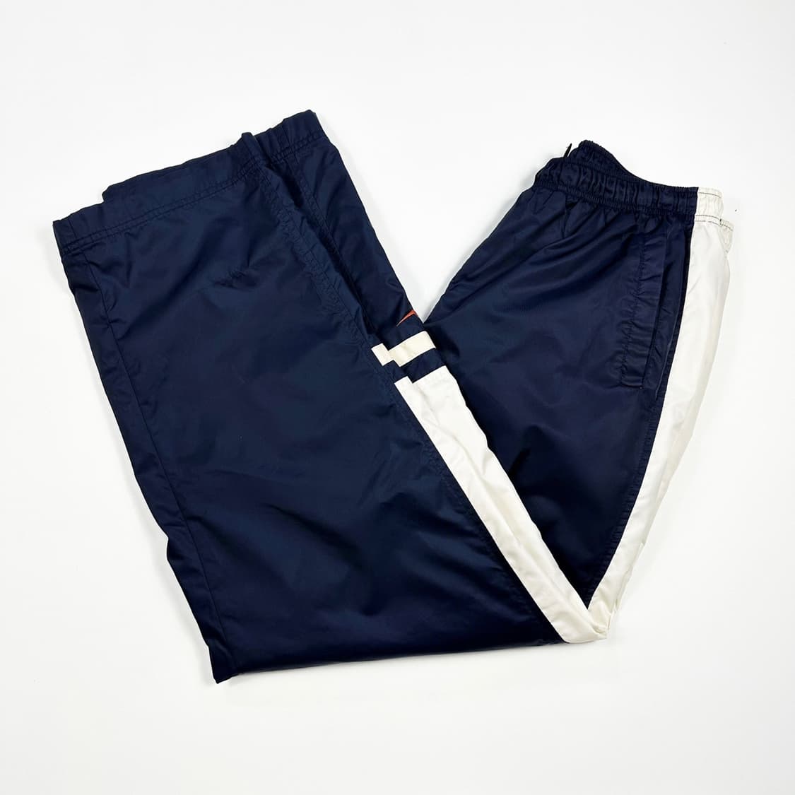 나이키 스우시 네이비 와이드 우븐팬츠 (XL) 상품이미지2