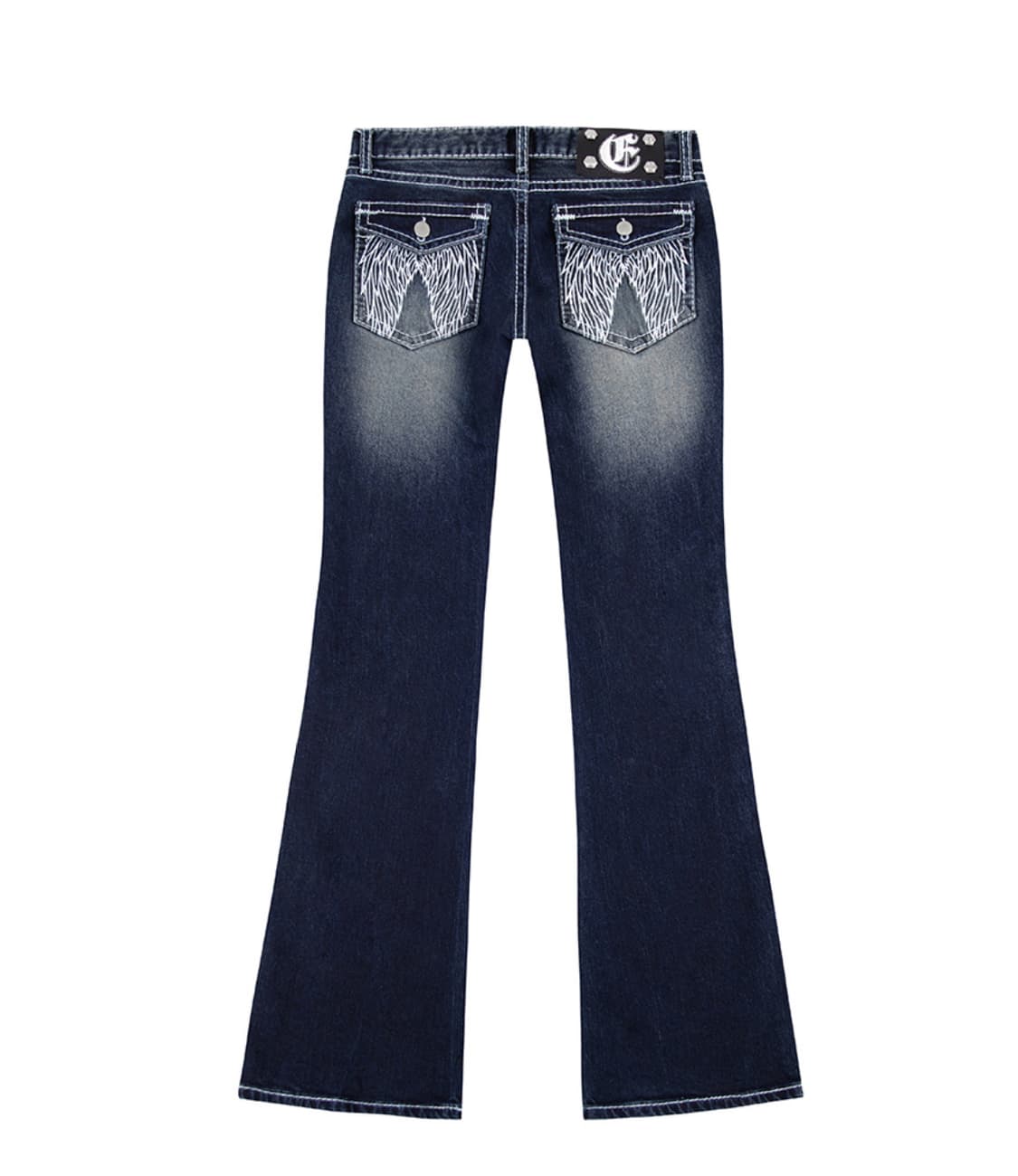 Classic Low Rise Boots-Cut Denim Pants 상품이미지5