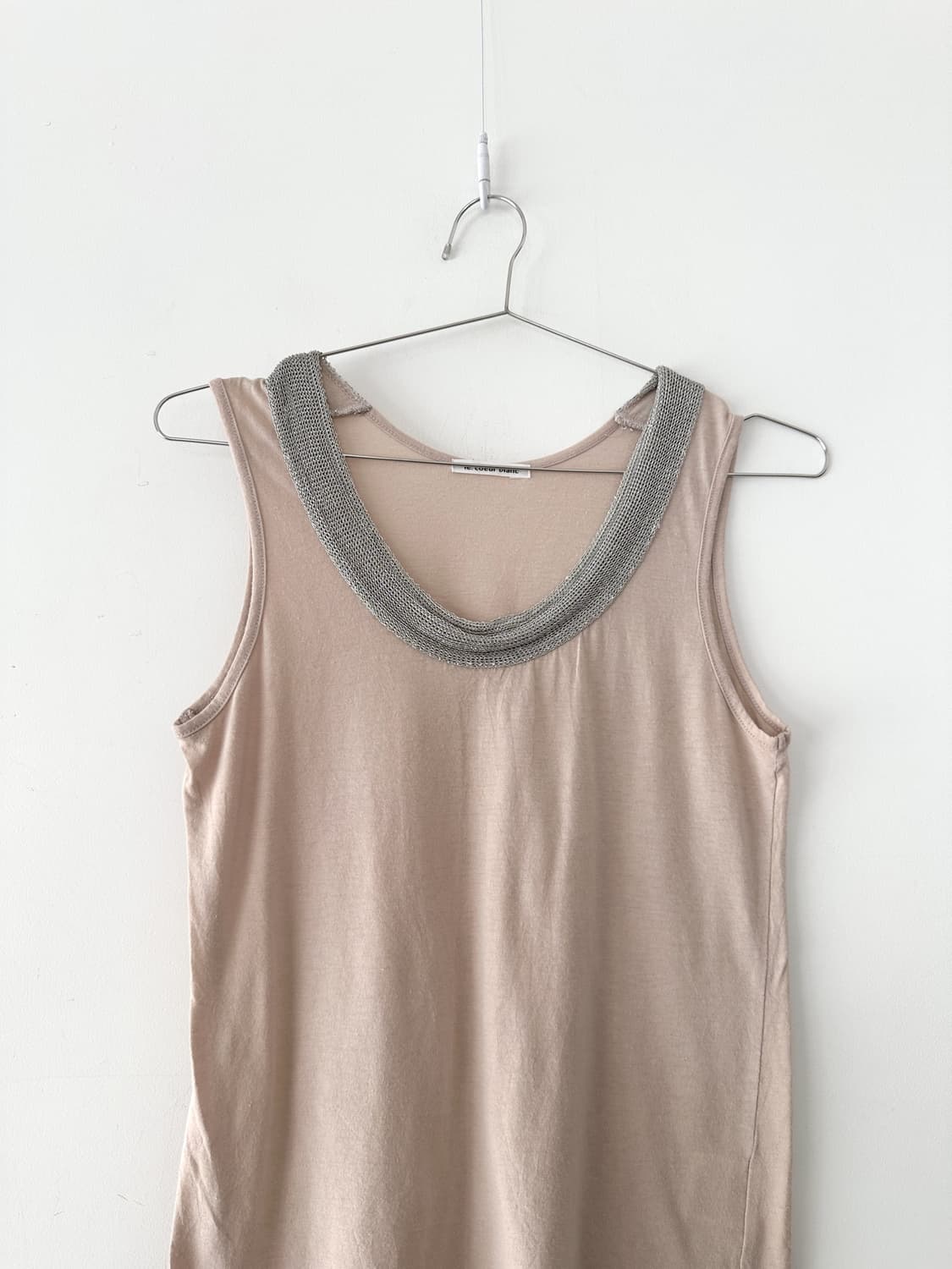 Swan pure basic sleeveless top 상품이미지2