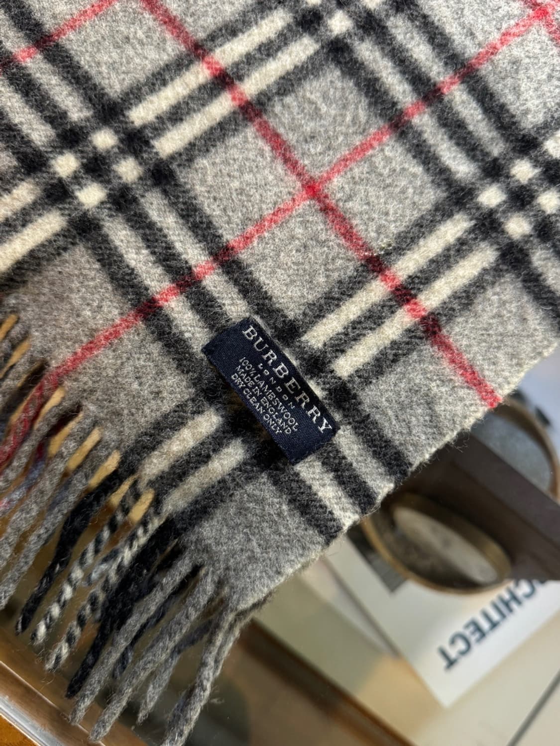 버버리 램스울 머플러 상품이미지9