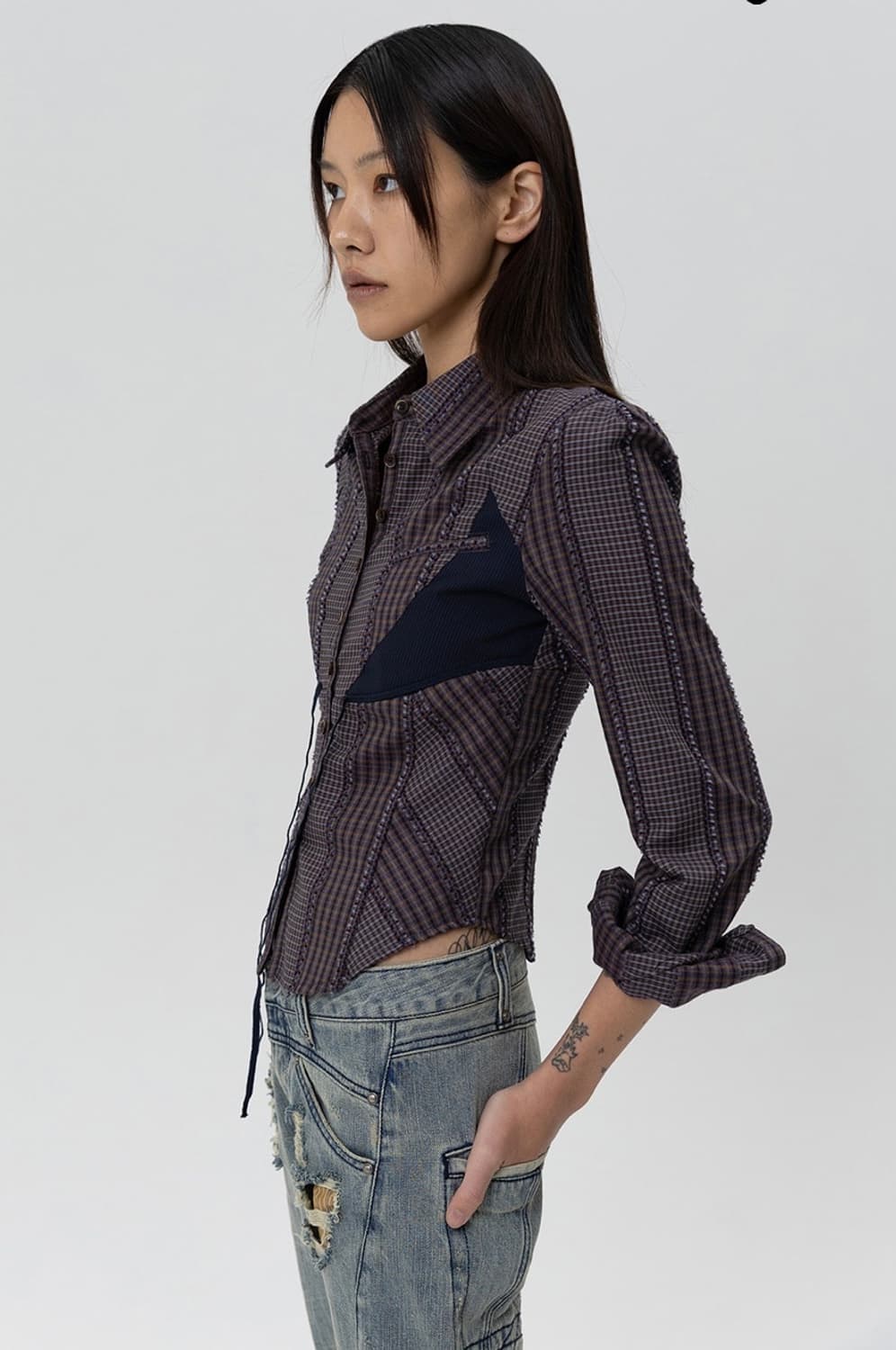 미스치프 엠파이어 레이스 셔츠 MISCHIEF 상품이미지3