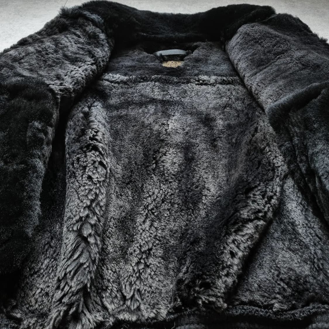 jpn Morgan B-15A 쉐어링 자켓 블랙 105sz 상품이미지6