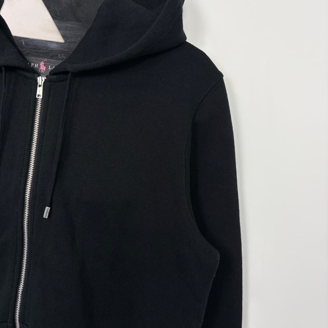 폴로 랄프로렌 핑크 로고 후드 집업 상품이미지5