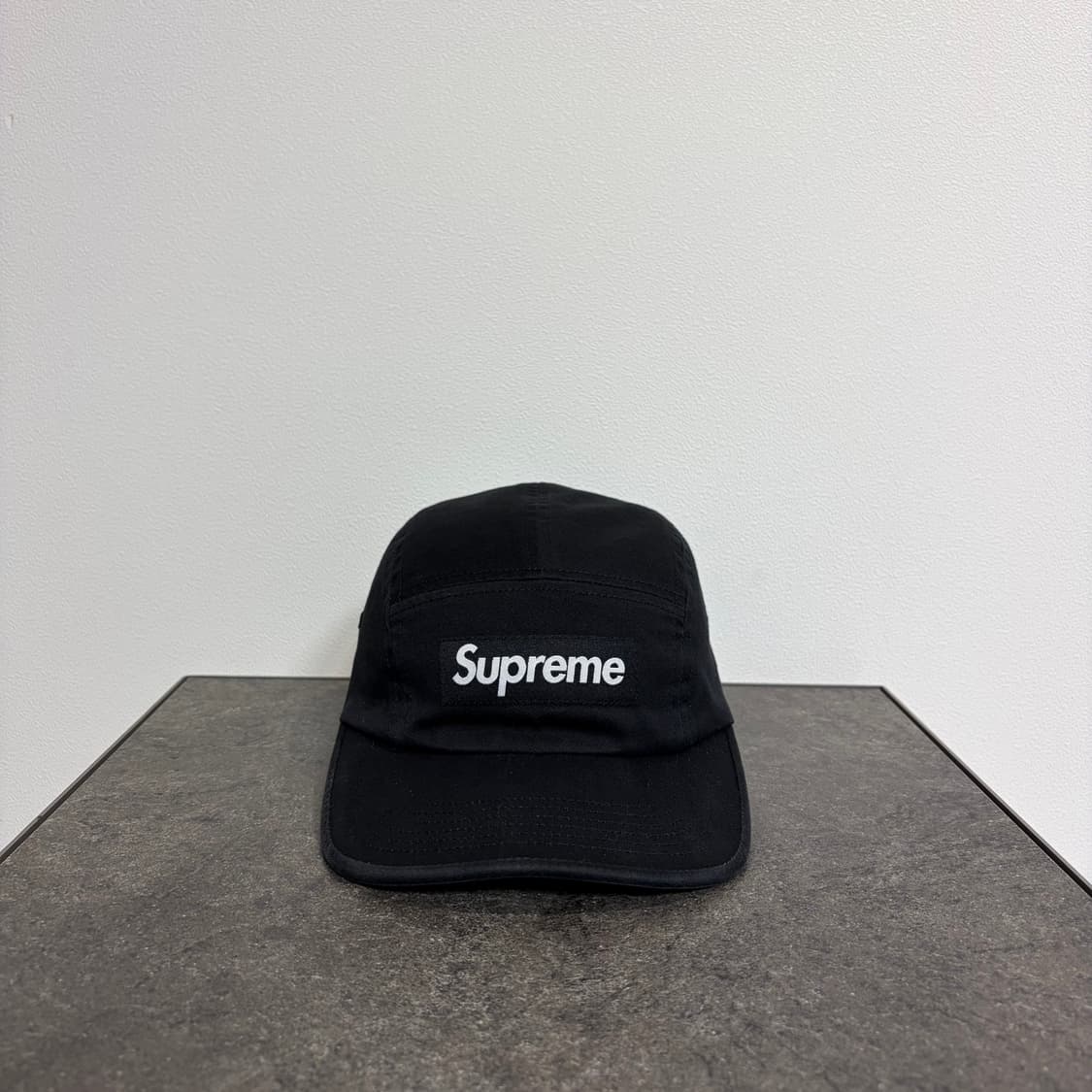 (OS) 슈프림 박스로고 캠프캡 모자 블랙 상품이미지1