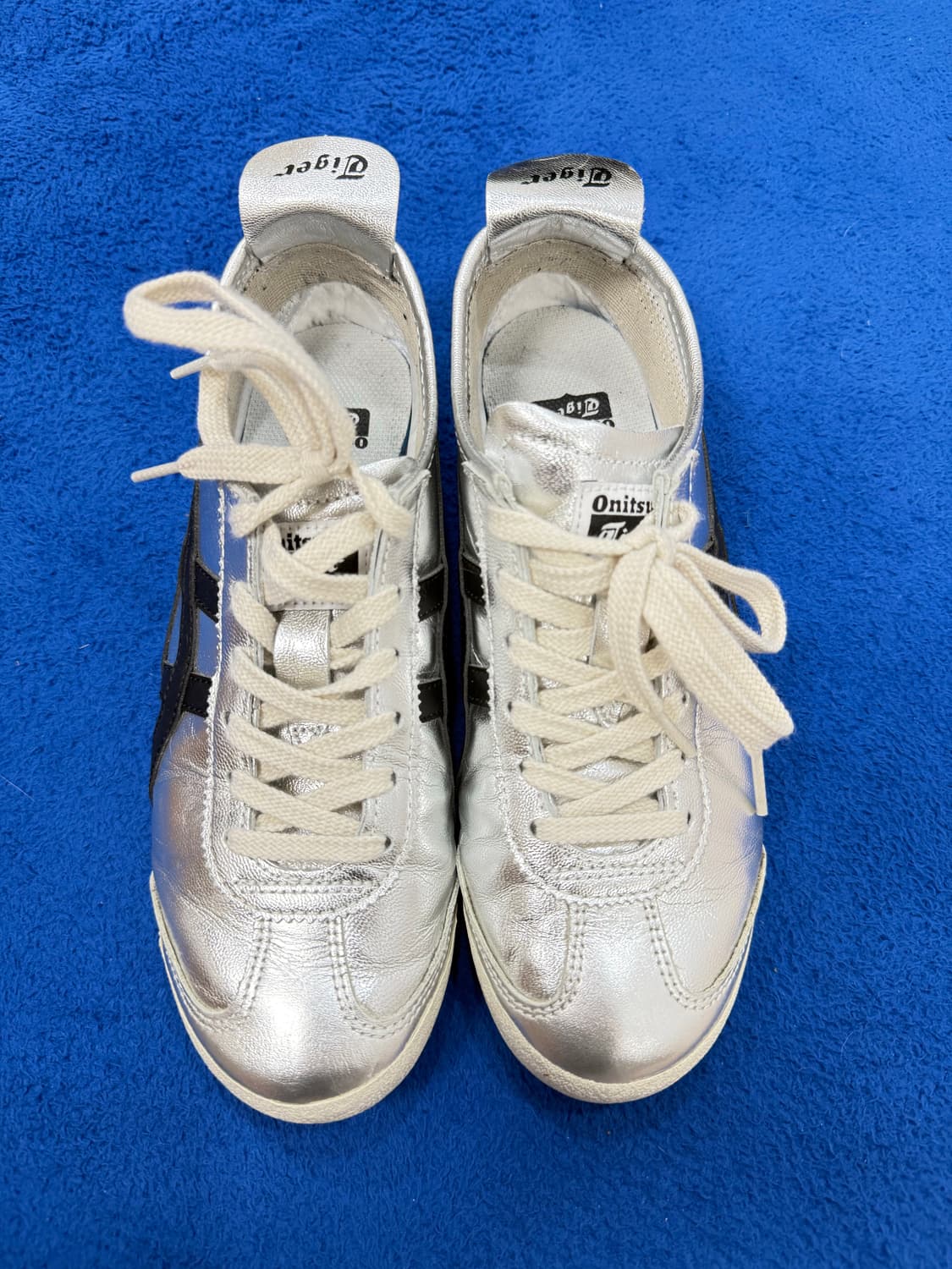 오니츠카 타이거 멕시코 66 실버블랙 상품이미지1