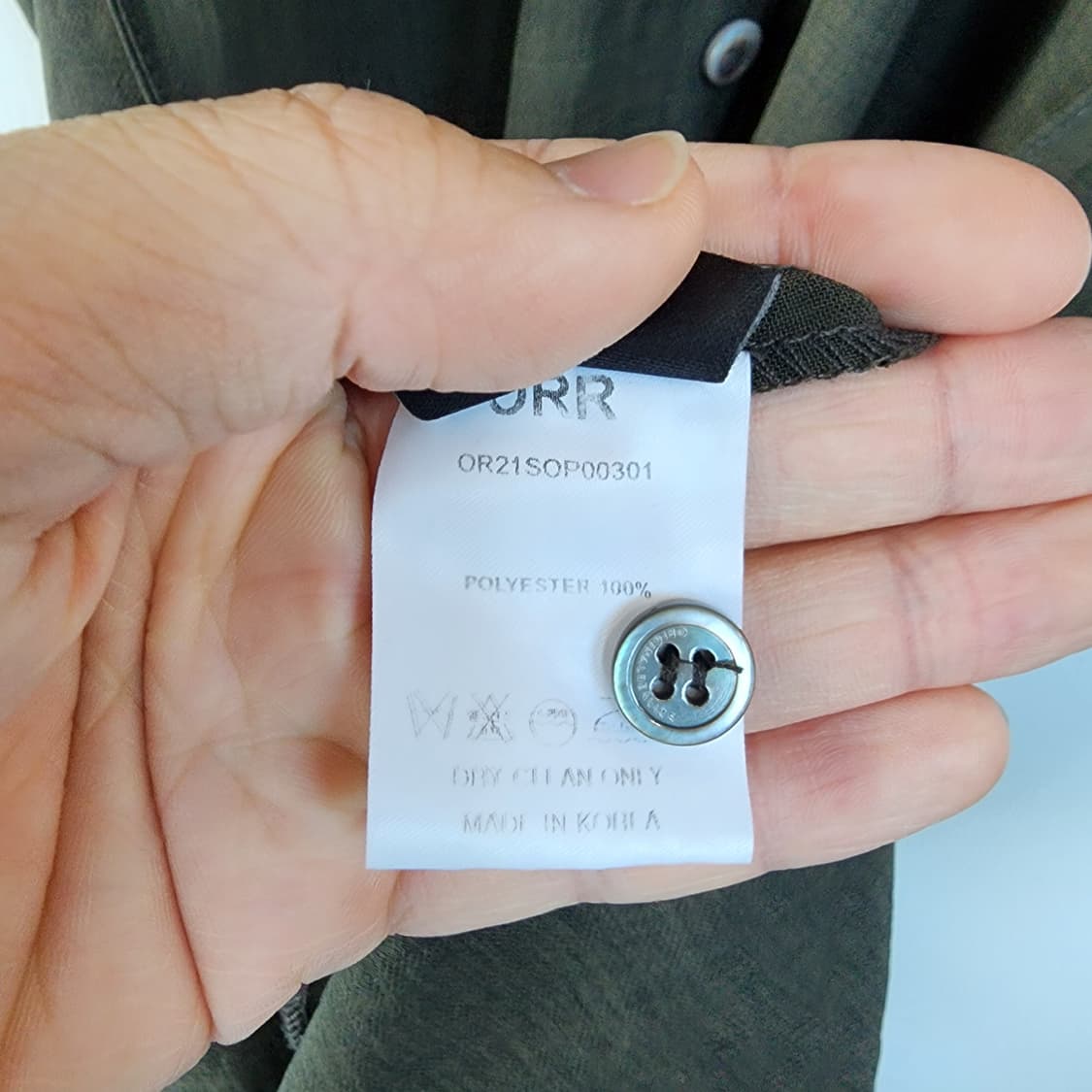  ORR 린넨 단추 롱 원피스 상품이미지8