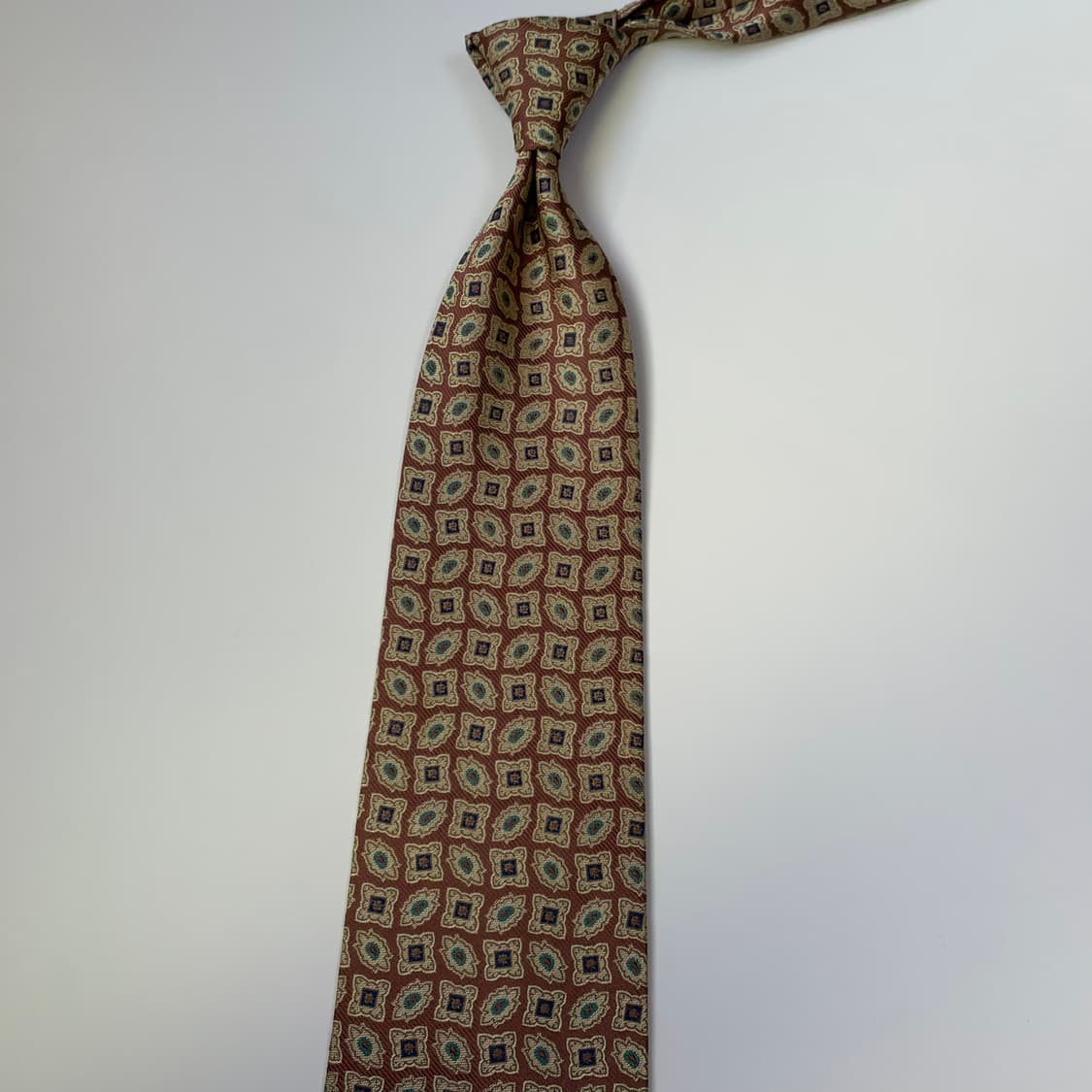 디올(Dior) 명품넥타이 100실크 기하학적패턴 A+등급 상품이미지7