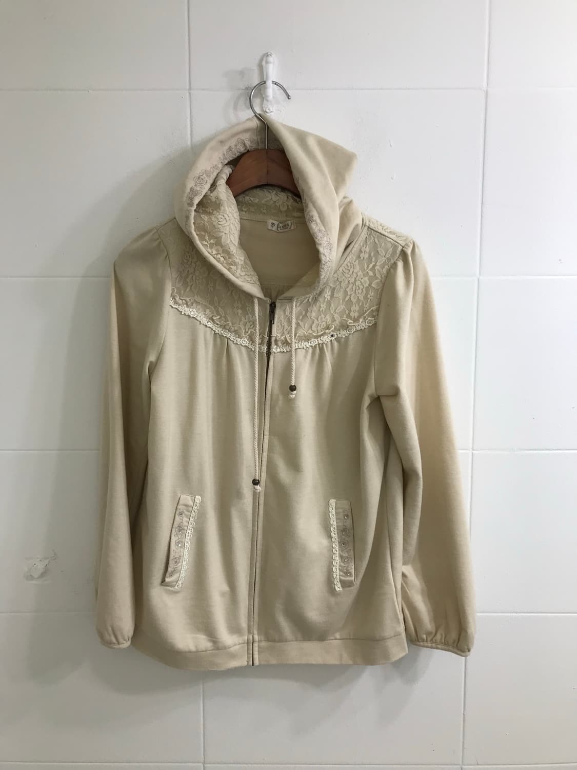 엑시즈팜 아이보리 더블버튼 히메 모리 코디세트 상품이미지5