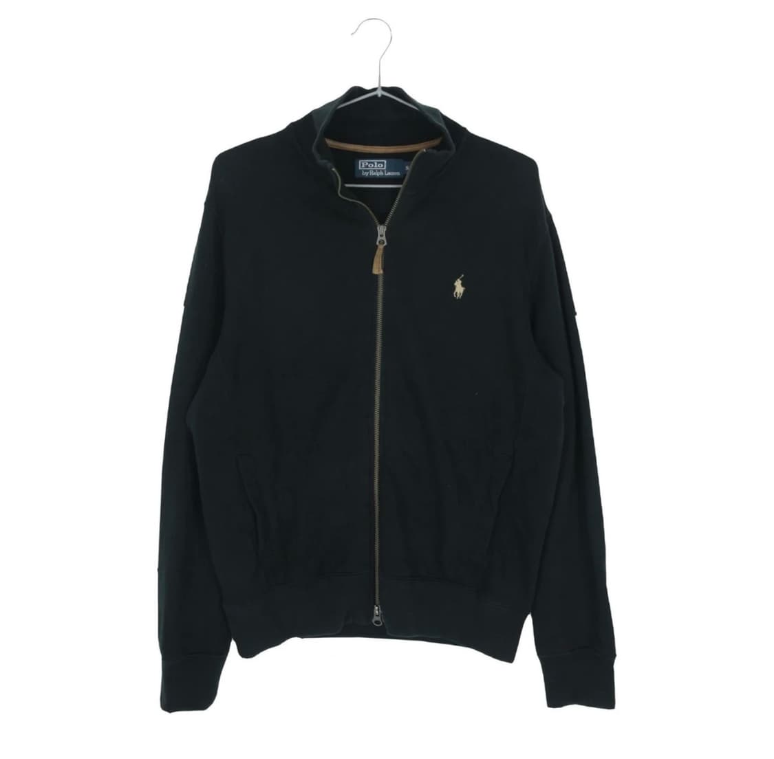 폴로랄프로렌 블랙 투웨이 집업 S 상품이미지1