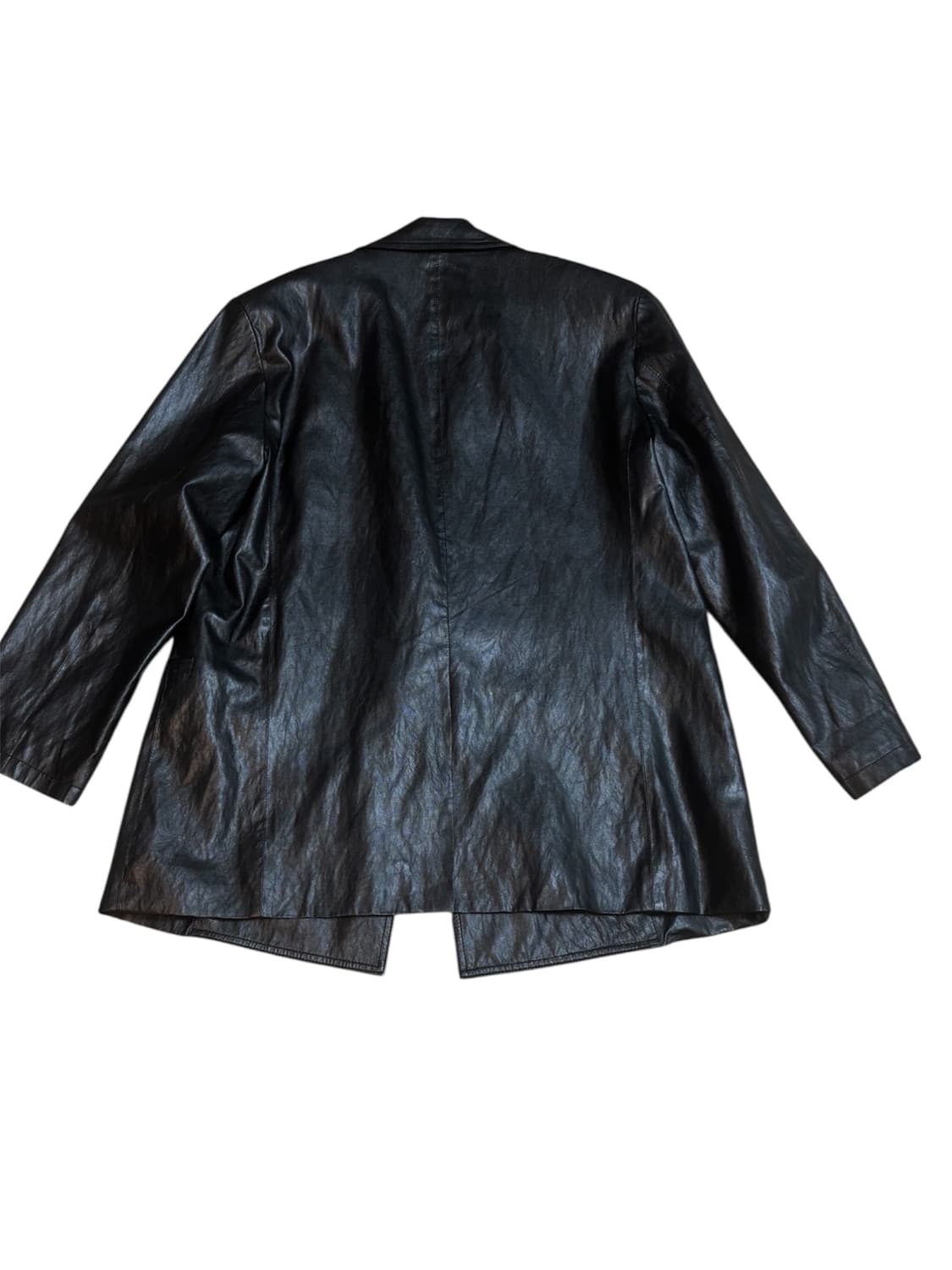 Material Lab 싱글 비건 레더 자켓   상품이미지2