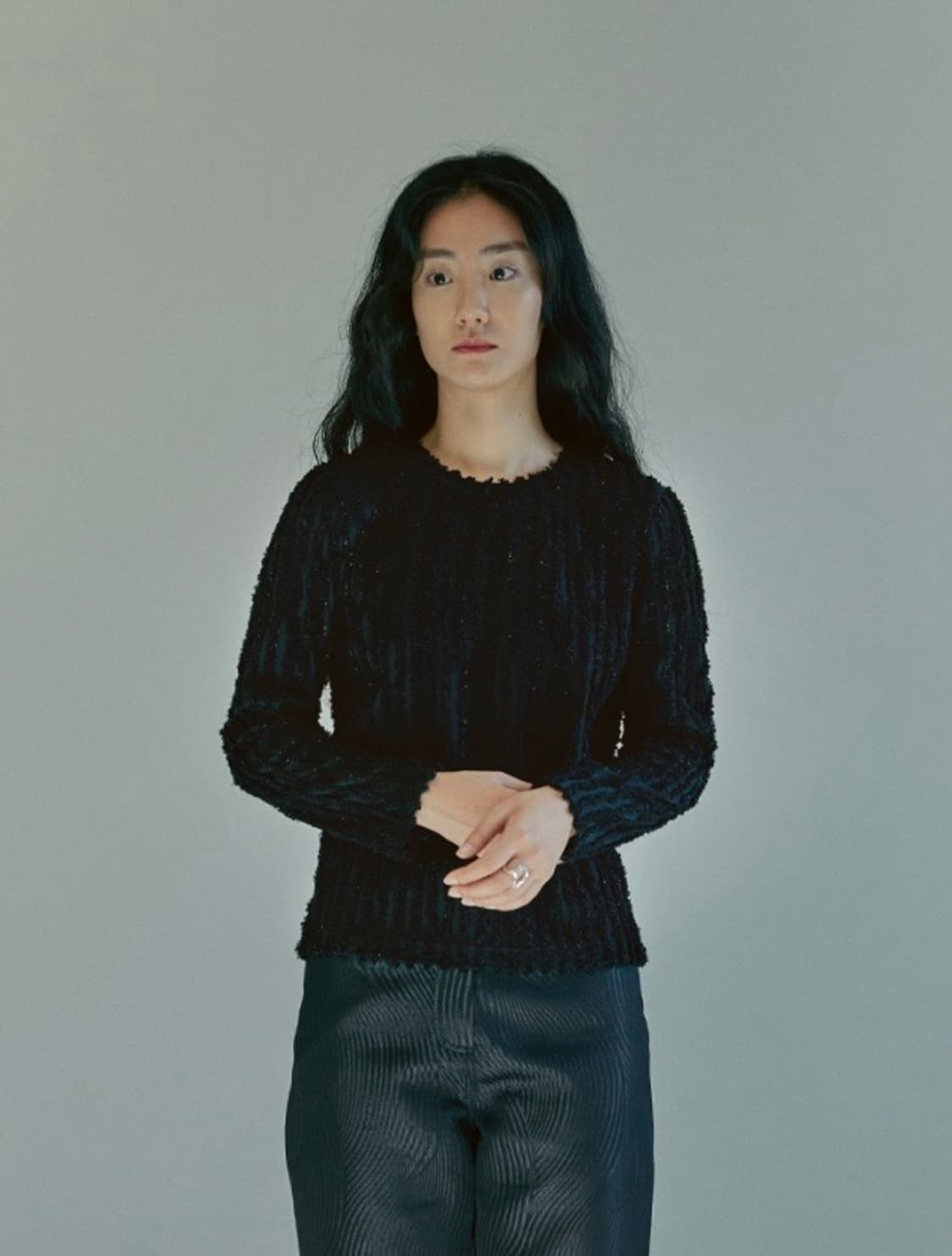 Cosmoss black knit 상품이미지1