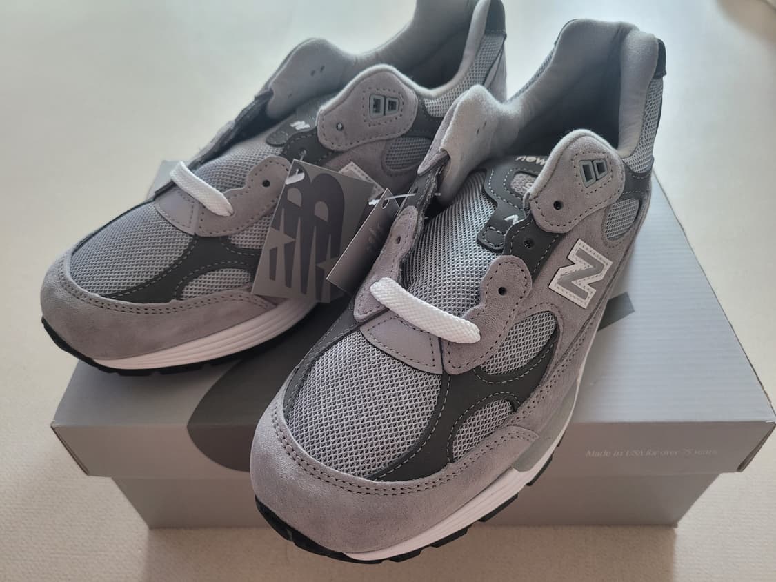 뉴발란스 992 그레이 260 새상품(U992GY) 상품이미지1