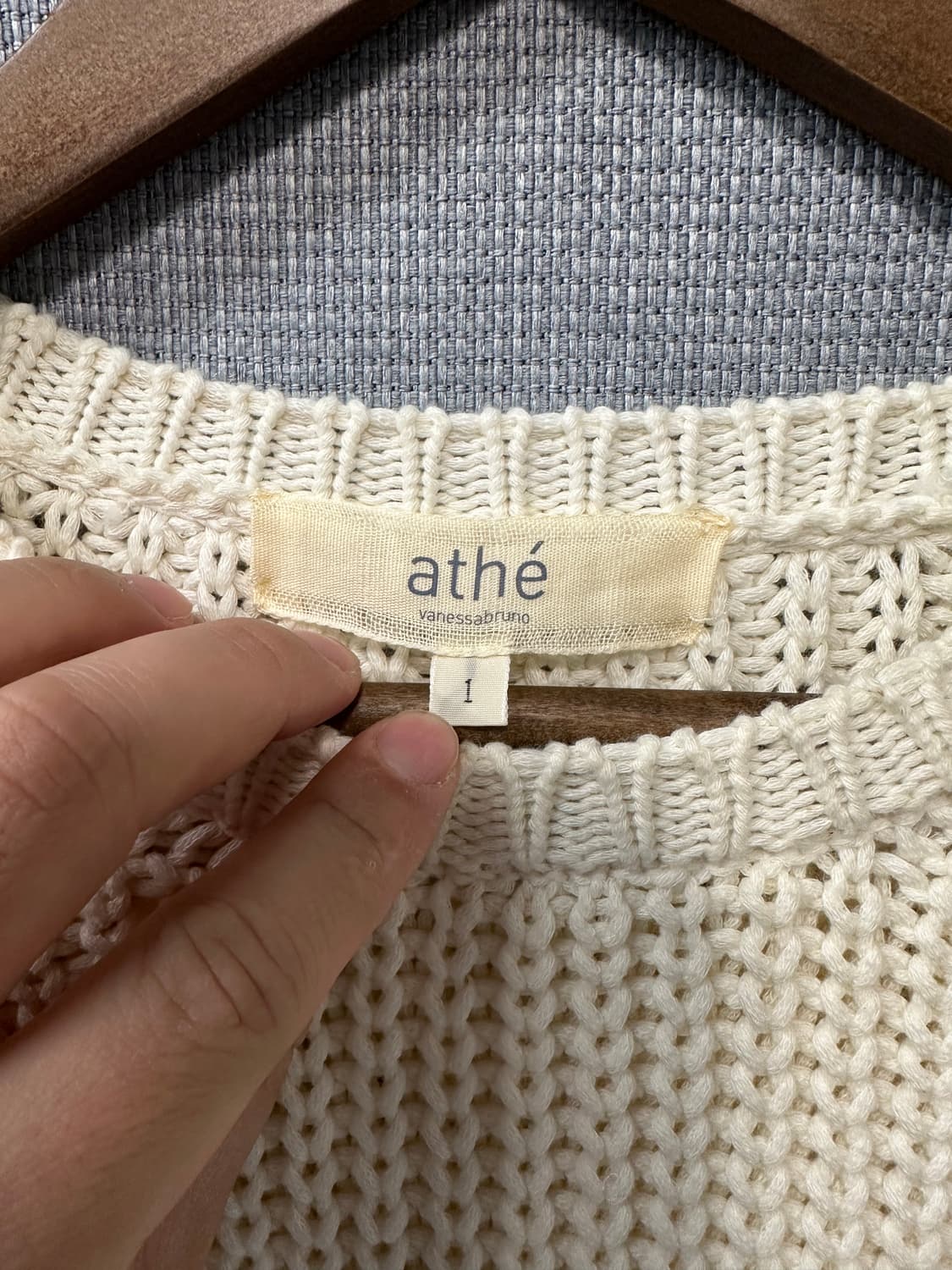 athe Vanessa Bruno 아떼 바네사브루노 니트 롱 원피스 상품이미지3